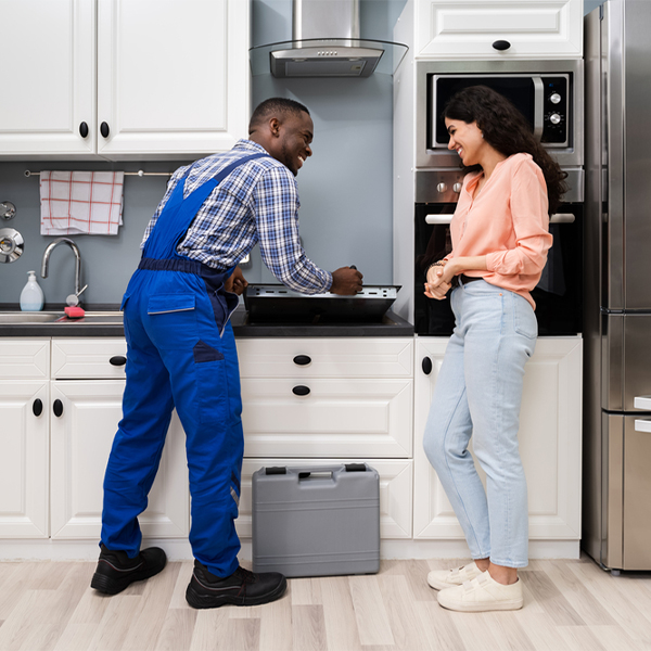 can you provide an estimate for cooktop repair before beginning any work in Bennett Springs